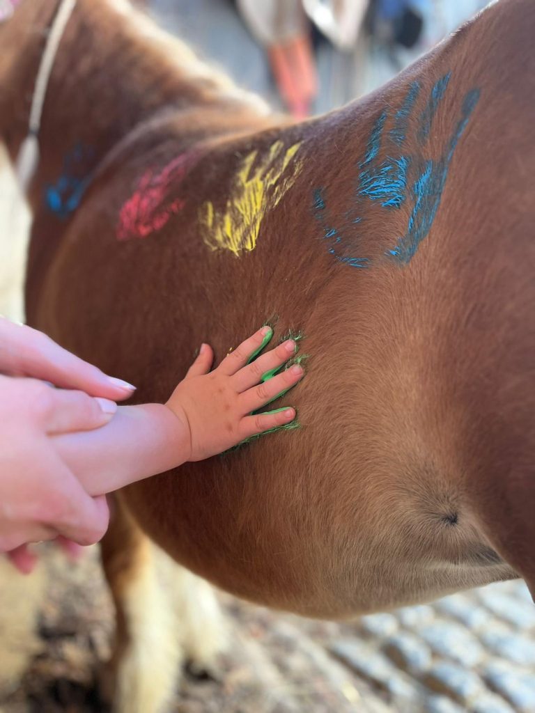 Highlight war für jedes Kind der Händeabdruck